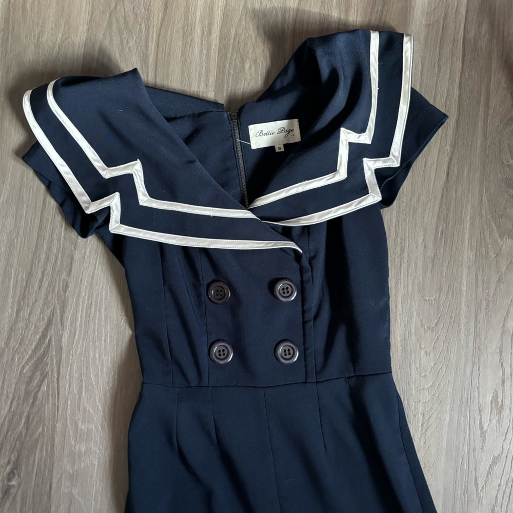 Bettie Page Sailor Dress